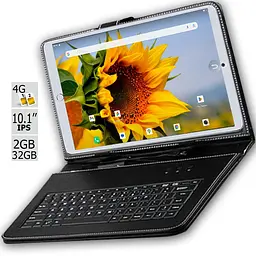 Планшет-телефон Hoozo MTPad116 LTE 2/32 4G Pink + Чохол-клавіатура - мініатюра 2