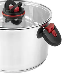 Каструля Prime Chef зі складаними ручками 6,1 л + картоплем'ялка та лопатка Gericht - мініатюра 4