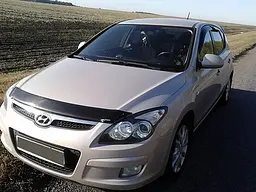 Дефлектор капоту мухобійка для Hyundai i30 2008-2012