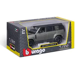 Автомодель Bburago Land Rover Defender 110 1:24 зелений (18-21101) - мініатюра 7