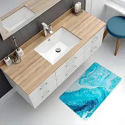 Вологопоглинаючий килимок Sticker Wall 500х800х3мм SW-00002540 - мініатюра 5