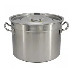 Каструля з кришкою Bohmann BH-3635-31 30 л 35 см срібляста