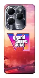 TPU чохол Demsky GTA VI Vice City для Infinix Hot 40