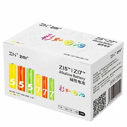 Набір батарейок ZMI 12 AA і 12 AAA bat Alkaline 24 шт ZI5+ZI7 (6934263402520) - мініатюра 3