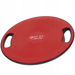 Балансувальна платформа 4FIZJO кругла, пластикова 4FJ0621 Red/Black (P-5905973400626) - мініатюра 5