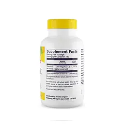 Вітаміни та мінерали Healthy Origins Vitamin E 400 IU 180 капсул - мініатюра 2