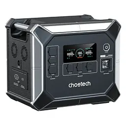 Зарядна станція Choetech BS067 2048Wh, 2400W (BS067-EU-BKSL)_OEM - мініатюра 4