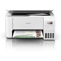БФП струменевий колірний A4 Epson L3256, White, WiFi, 5760х1440 dpi, до 33/15 стор/хв, USB, вбудовані СБПЧ, чорнило Epson 103 (C11CJ67414)