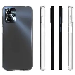 TPU чохол Epic Transparent 1,5mm для Motorola Moto G23 Безбарвний (прозорий) - мініатюра 2