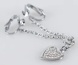 Затискач для клітора Intimate Heart-shaped Chain Orion 42-07707520000 98931 - мініатюра 2
