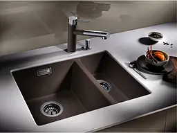 Кухонная мойка Blanco Subline 340/160-U (графит)