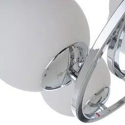 Люстра Brille молекула стельова в спальню E27 60W WH (BL-929C/4) - мініатюра 6