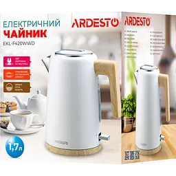 Електрочайник Ardesto EKL-F420WWD [120041] - мініатюра 8