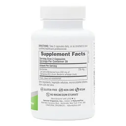 Берберин Natures Plus PRO Berberine 750 mg, 60 капсул - мініатюра 2
