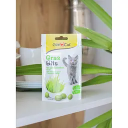 Ласощі для котів GimCat Gras Bits трава 40 г - мініатюра 6