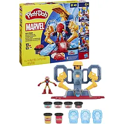 Набір для творчості з масою для ліплення Hasbro Play-Doh Iron Man (G0035) - мініатюра 4