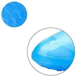 Бахіли на взуття Lesko від води та бруду гумові SB-108 3XL (44-45) Blue (15027) - мініатюра 3