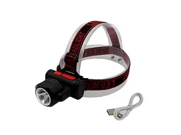 Ліхтарик налобний BAILONG BL 2001 4SMD + XPE USB CHARGE