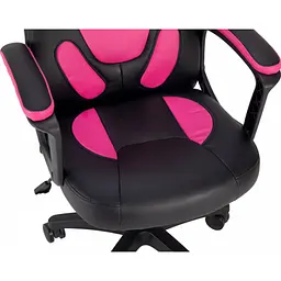 Геймерське дитяче крісло GT Racer X-1414 Black/Pink [122623] - мініатюра 6