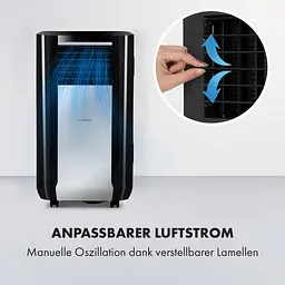 Мобільний кондиціонер Klarstein Max Breeze Smart 57-95 м² (10035742) - мініатюра 5