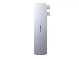Док-станція для ноутбука BASEUS UltraJoy Series 5-Port HUB Space Grey (B00052801811-04) - мініатюра 2
