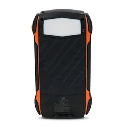 Повербанк з сонячною панеллю 30000mAh Power Bank Kraft TPB-1830SLP Orange 18W QC2.0 LED-ліхтар (43-00040)