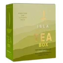 Набір порційних чаїв Isla TEA BOX 2.4 г х 18 шт