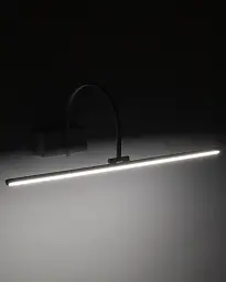 Настінний світильник Nowodvorski 11958 Artline LED M 1x6W 3000K 410Lm IP20 чорний - мініатюра 4