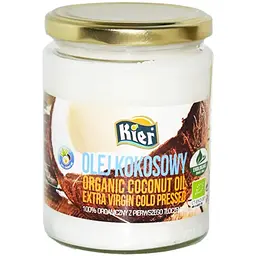 Олія кокосова Kier Oley kokosowy Organic Coconut oil Extra Virgin cold Pressed 500 г