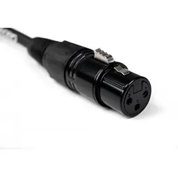 Мікрофонний кабель XLR Male - XLR Female Cascha CCSM1BK1 1 м - мініатюра 3