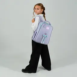 Рюкзак для початкової школи Kite Education каркасний 531 Lovely Сірий (K26-531M) - мініатюра 16