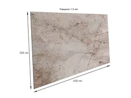 Самоклеюча вінілова плитка STICKER WALL 600*300*1,5мм СВП-116 Глянець SW-00000864 - мініатюра 3