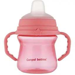 Кружка тренувальна Canpol babies First Cup Bonjour Paris 150 мл рожевий - мініатюра 5