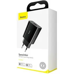 Мережевий зарядний пристрій Baseus Speed ​​Xiaomini 1USB QC 18W CCFS-W01 Black - мініатюра 6