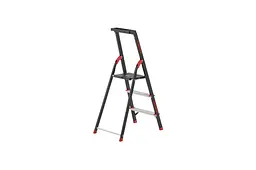 Драбина сталева Intertool LT-0053 3 ступені висота до платформи 630 мм - мініатюра 2