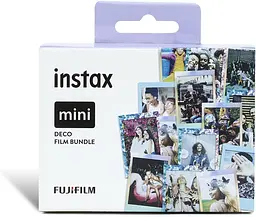 Фотопапір Fujifilm Instax Mini Deco Film Bundle 30шт. 3 картриджа по 10 аркушів Confetti Blue і Mermaid - мініатюра 2