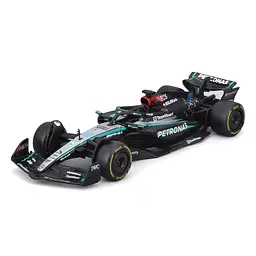 Колекційна автомодель Mercedes-AMG F1 W15 Performance (2024) Bburago 18-38208, 1:43 масштаб - мініатюра 2