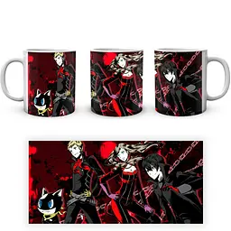 Кухоль GeekLand Persona 5 Персона 5 Ен Рюдзі Акіра P5 02.13 330 мл білий - мініатюра 4
