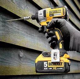Шурупокрут акумуляторний ударний DeWalt з АКБ та ЗП DCF887P2 - мініатюра 4