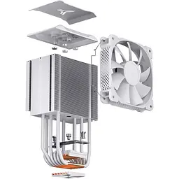 Кулер для процесора Jonsbo HX6240 White (HX6240 White) - мініатюра 9