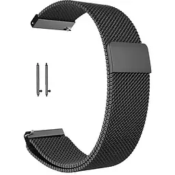 Ремінець BeCover Milanese Style для Huawei Watch GT (22 mm)/GT 2 46 mm/GT 2 Pro/GT Active/Honor Watch Magic/Magic 2/GS Pro/Dream Gray (707761) - мініатюра 2