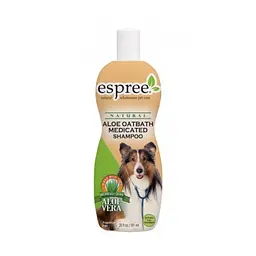 Шампунь Espree Aloe Oatbath Medicated з протеїнами вівса та алое вера для проблемної шкіри у собак 591 мл
