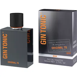 Туалетна вода для чоловіків Gin Tonic Original 78 Gray 50 мл - мініатюра 2