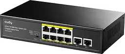 Комутатор Cudy FS1010PG 8 портовий 10/100M PoE+ Switch with 2 Gigabit Uplink Ports 120W - мініатюра 2
