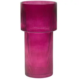 Ваза для квітів скляна MBM Home Футуризм 105х245 мм фіолетова (VB-10 M PURPLE)