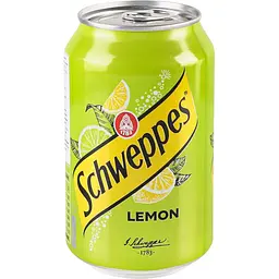 Напиток Schweppes Лимон безалкогольный газированный 0.33 л