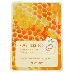 Маска тканинна для обличчя Tony Moly Pureness 100 Propolis 21 мл