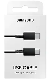 Кабель Samsung EP-DA705BBRGRU Type-C to Type-C Black (6576685) - мініатюра 3