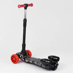 Самокат дитячий Best Scooter 60х82х64 см Чорний 000231569 - мініатюра 5