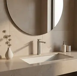 Змішувач для умивальника Rea Arlo високий nickel brushed REA-B4588 - мініатюра 5